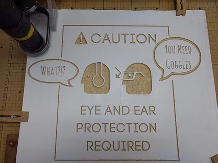 PPE sign (humorous?)