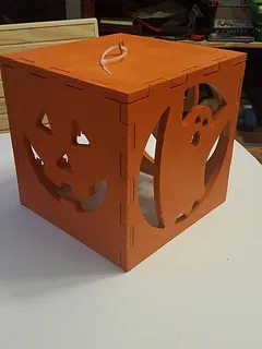 4 sided Jack O Lantern