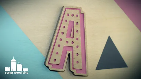 The letter A