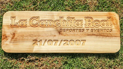 Sign "Canchita Real"