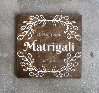 Customizable Wedding Sign 