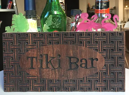Tiki Bar Caddy