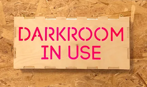 Darkroom Sign