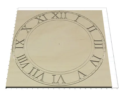 Roman Numeral Clock
