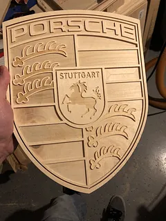 remake of Porsche logo