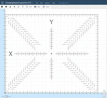 Drawing Board Layout for X-C 