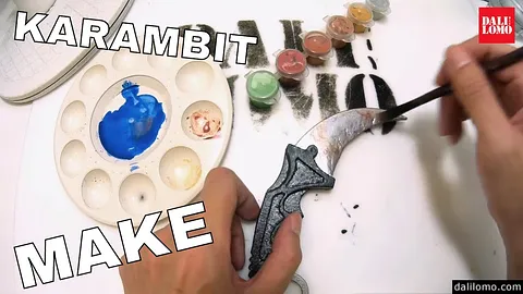 DIY Wooden Karambit