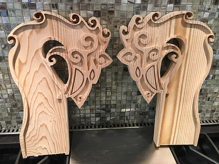 Flipped Final Wolf - Maple 