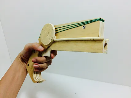 Batman Style Rubber-band Gun