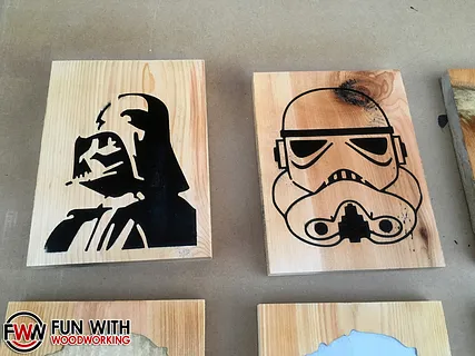 Star Wars plaques