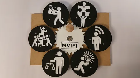 The "BoJimble" 7-Gear Table Toy