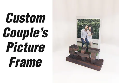 Custom Anniversary Picture Frame