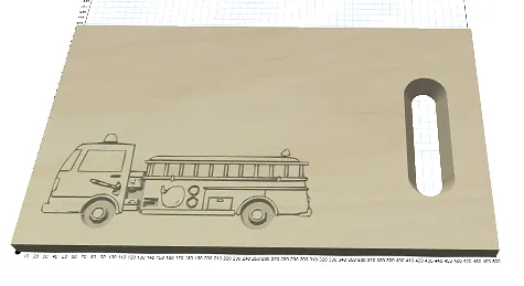 Cutting Board Firefighters