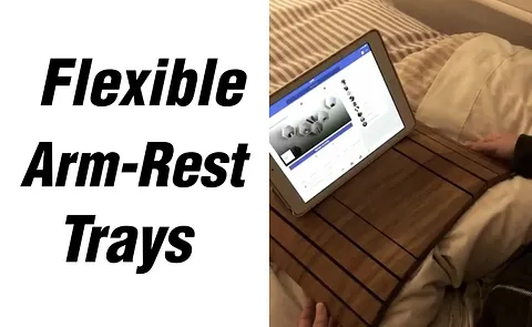Flexible Arm Rest Tray