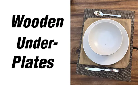 Wooden Underplate