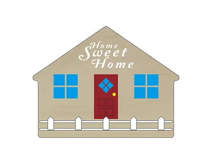 Home Sweet Home Key Rack