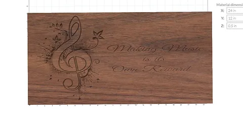 Making Music Plaque