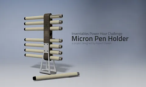 Micron Pen Holder