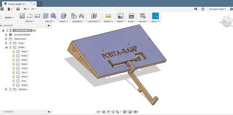 Portable Mobility Ramp