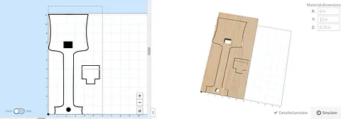 Maple BBQ Grill Scraper