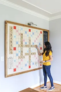 Giant Scrabble Game