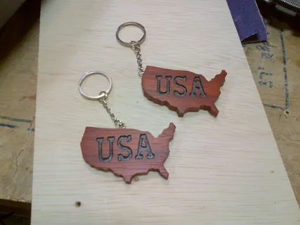 USA keychain