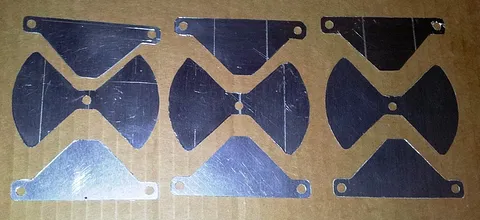 Butterfly Capacitor Plates