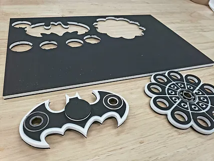 Steel Balls Fidget Spinner - Plastic