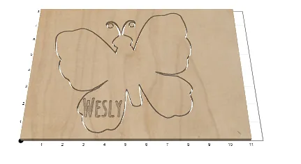 Whiteboard project-butterfly