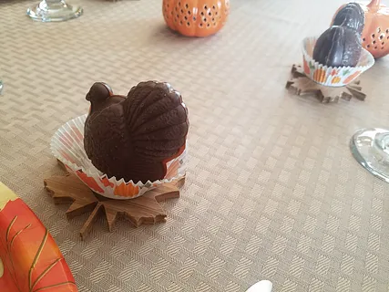 Thanksgiving Turkey Bases/Christmas Ornaments