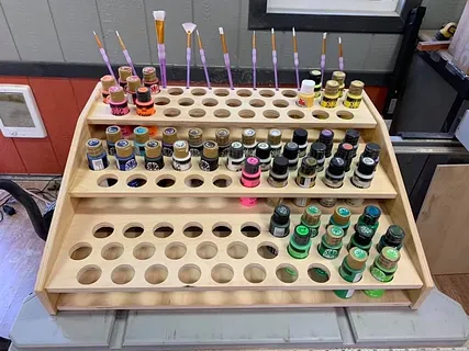 paint rack 1/2' birch