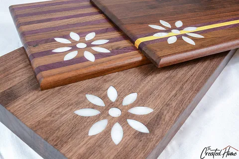 Marble Inlay Cutting Boards