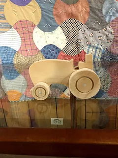 Wood Tractor Toy 
