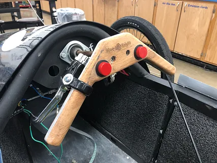 Wood Portion of steering wheel