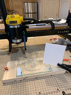 Dust shoe insert wide mouth