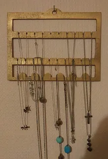 ear + necklace holder