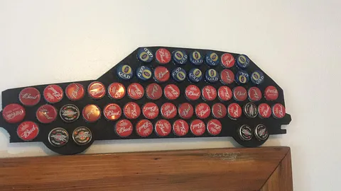 beer bottle cap vw golf 