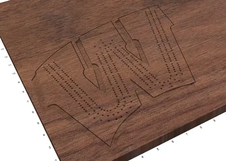 Wisconsin Cribbage Board