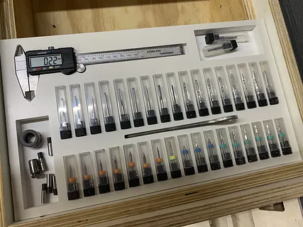 Bit Tray in expanded PVC