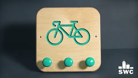 Clothes hanger for cyclists