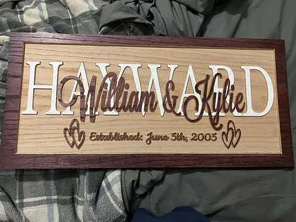 11.25x24 Anniversary sign