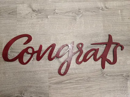 Congrats