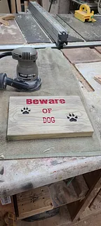Dog sign