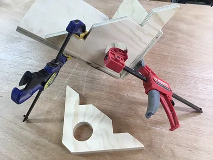 Right angle squaring jig