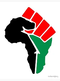 Black Power Fist Africa