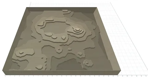 Crater Lake Topography