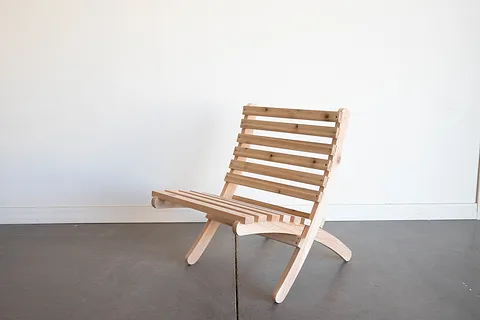 Collapsible Wooden Chair