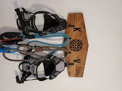 Dog leash/harness hanger