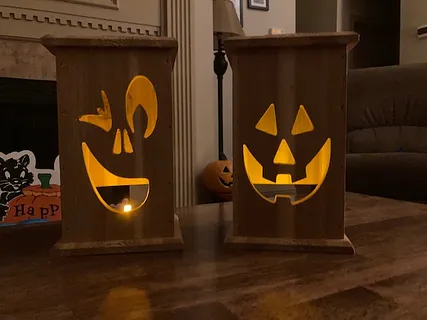 Jack o lantern faces