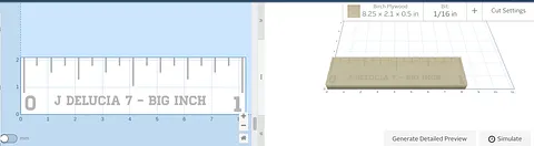 J delucia 7 bl - big inch